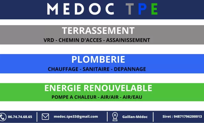 Installation de climatisation, Bordeaux, MEDOC-TPE